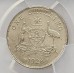 AUSTRALIA 1928 . ONE 1 SHILLING . PCGS AU55